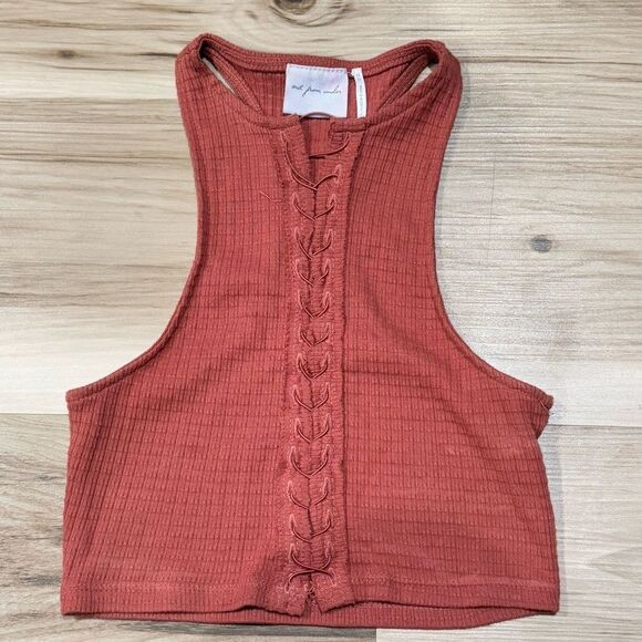 Urban Outfitters Out From Under Dallas Lace Up Tank Top Women’s XS - Picture 2 of 5